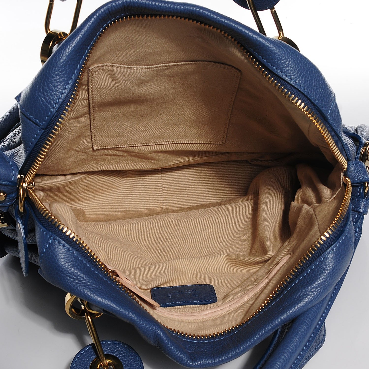 Chloe Calfskin Medium Paraty Scuba Blue 6 of 9