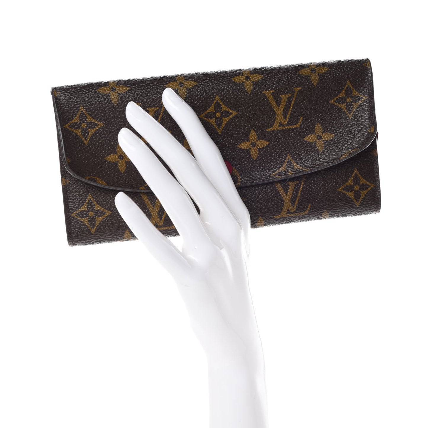 Monogram Emilie Wallet Fuchsia
