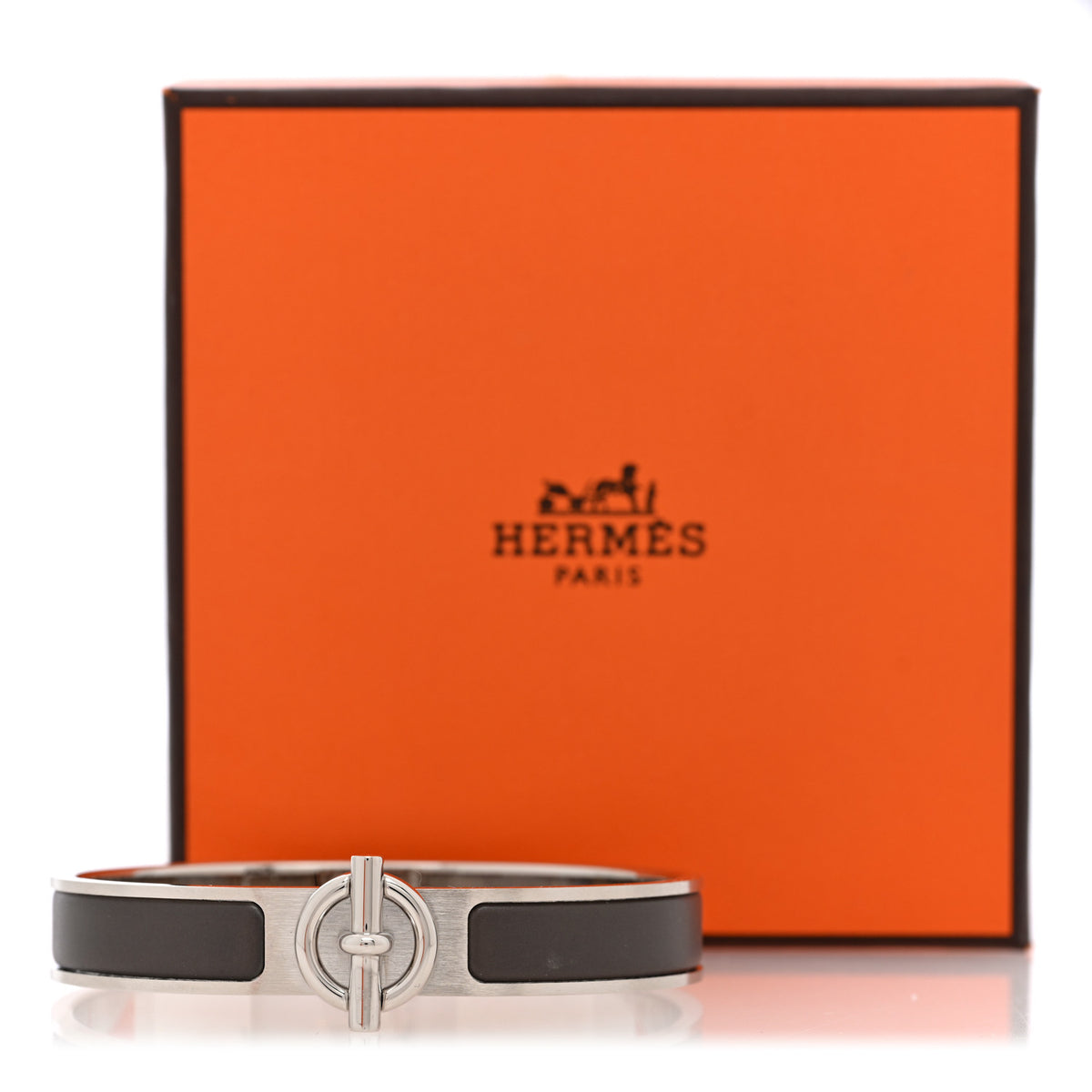 Matte Enamel Narrow Clic Glenan Bracelet T6 Etain