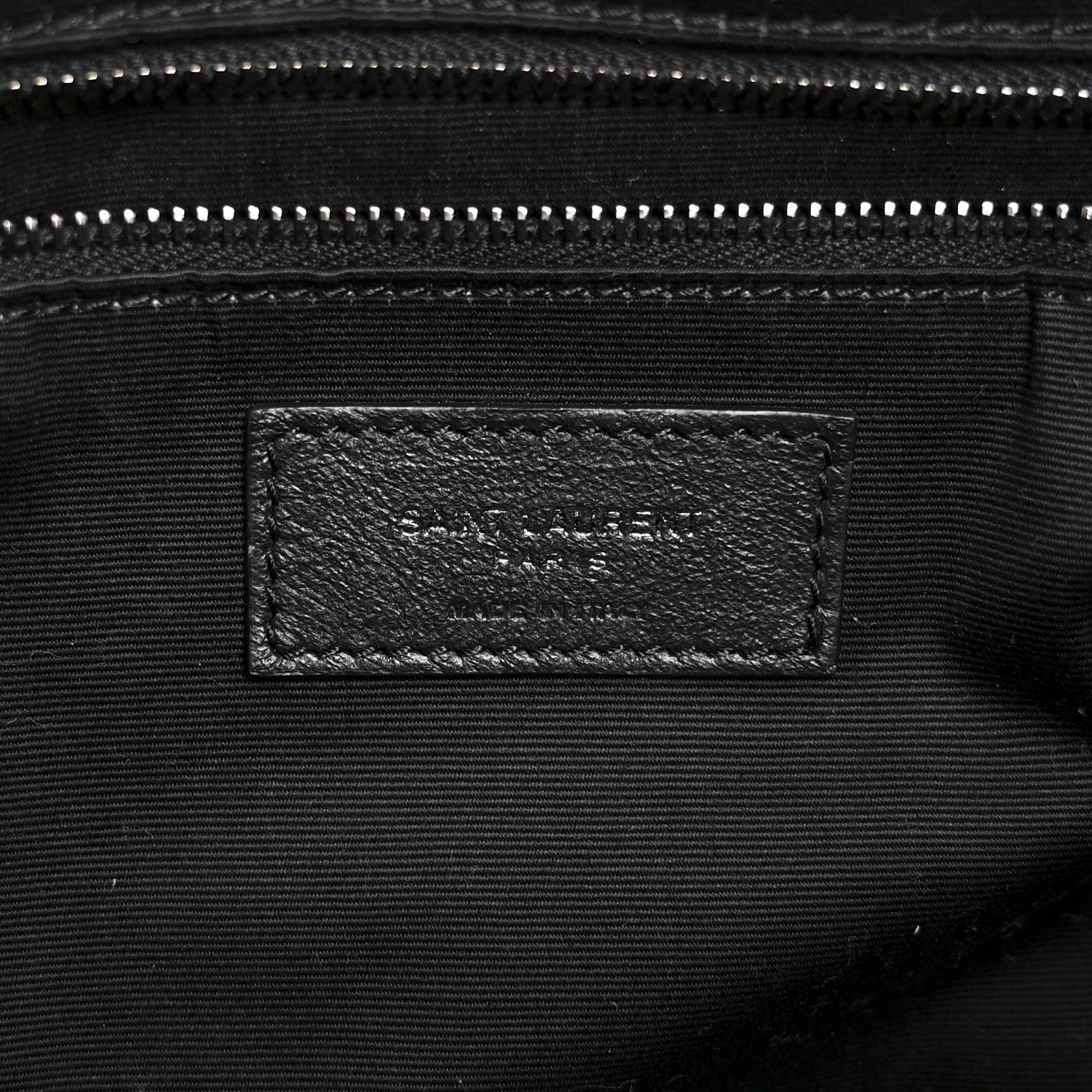 Saint Laurent Crinkled Calfskin Matelasse Monogram Large Niki Shopper Tote Black 6 of 10