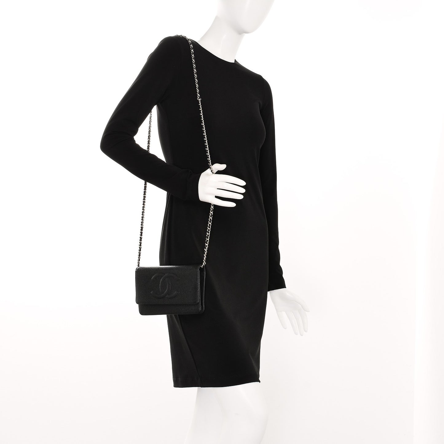 Caviar Timeless CC Wallet On Chain WOC Black