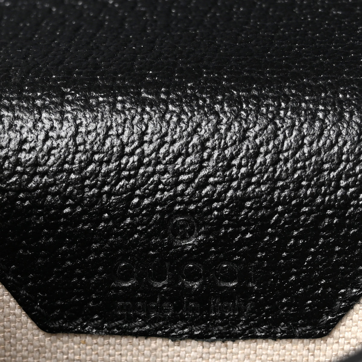 Jacquard Black Denim GG Monogram Textured Dollar Calfskin Mini Horsebit 1955 Crossbody Bag Black Ivory