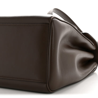 Celine Supple Grained Calfskin Medium Soft 16 Bag Dark Brown 11 of 14