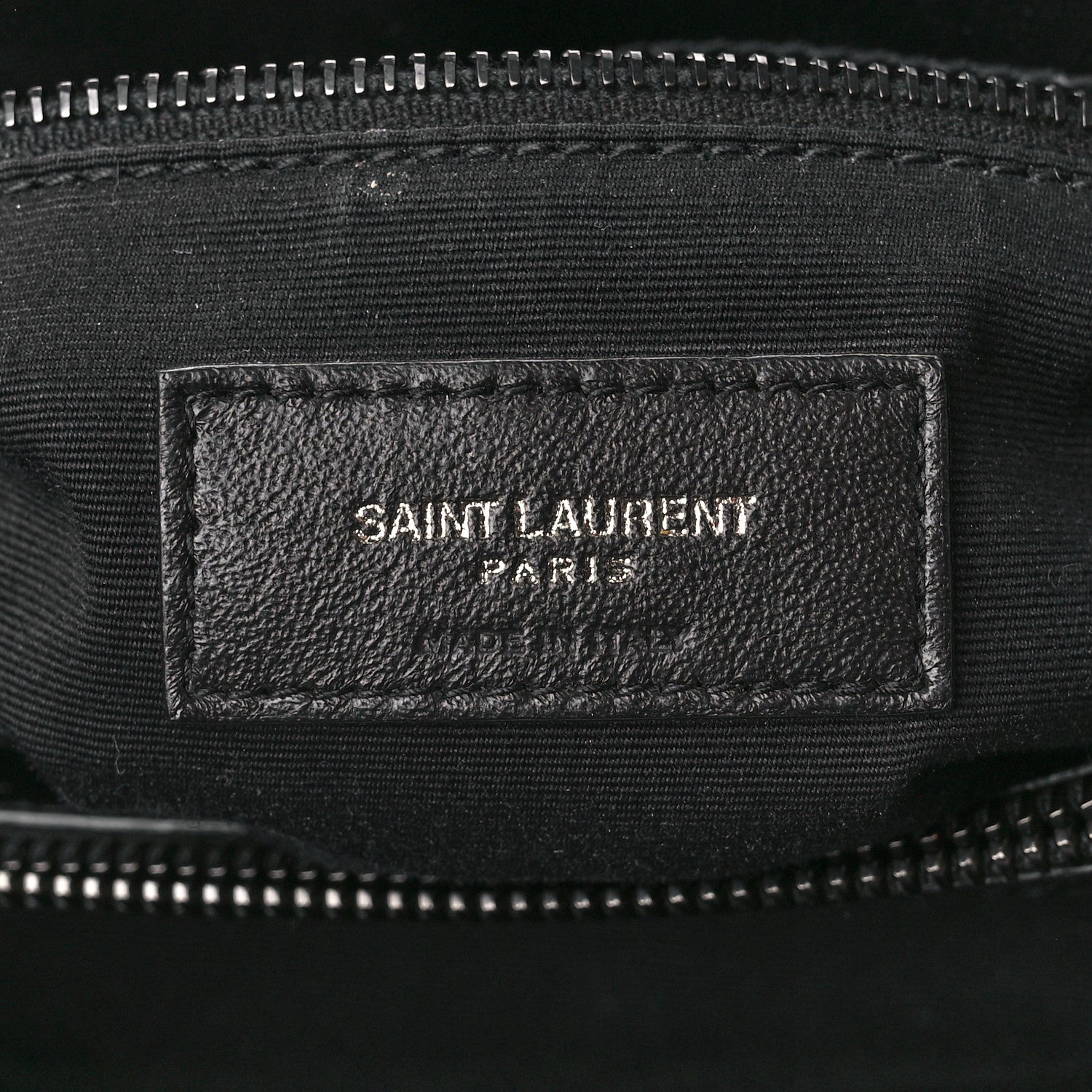 Saint Laurent Calfskin Y Quilted Monogram Monochrome Medium Loulou Chain Satchel Black 7 of 12