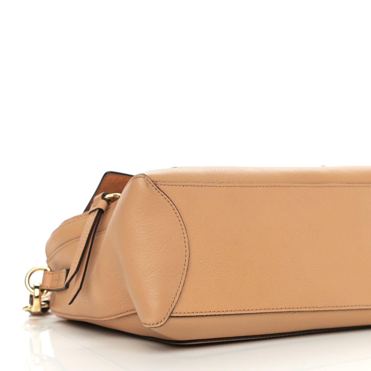 Calfskin Small Faye Day Shoulder Bag Blush Nude