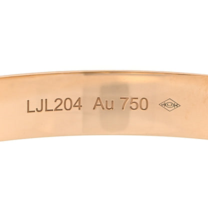 Cartier 18K Yellow Gold LOVE Bracelet 17 4 of 8