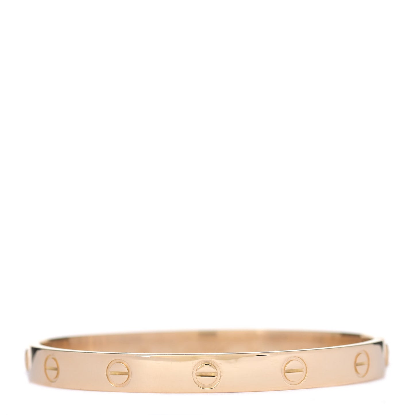 18K Yellow Gold LOVE Bracelet 17