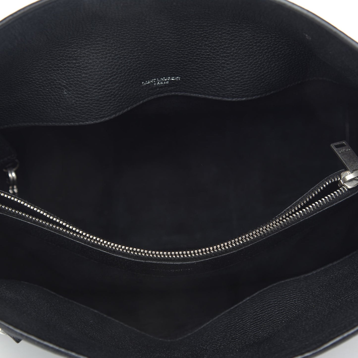 Grained Calfskin Small Supple Sac De Jour Black