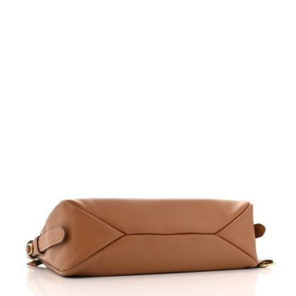 Prada Soft Calfskin Medium Aimee Shoulder Bag Caramel 4 of 11