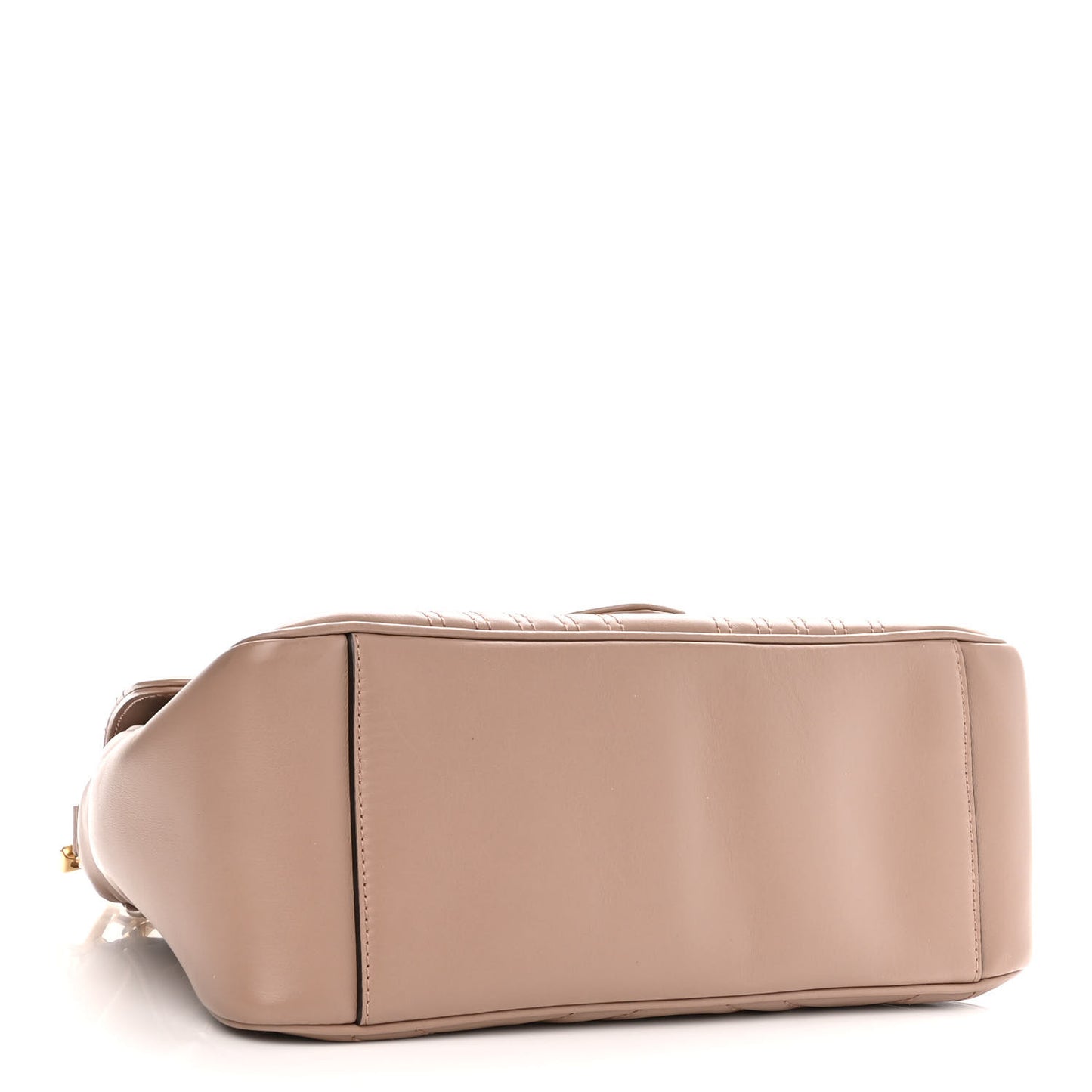 Calfskin Matelasse Small GG Marmont Top Handle Shoulder Bag Porcelain Rose