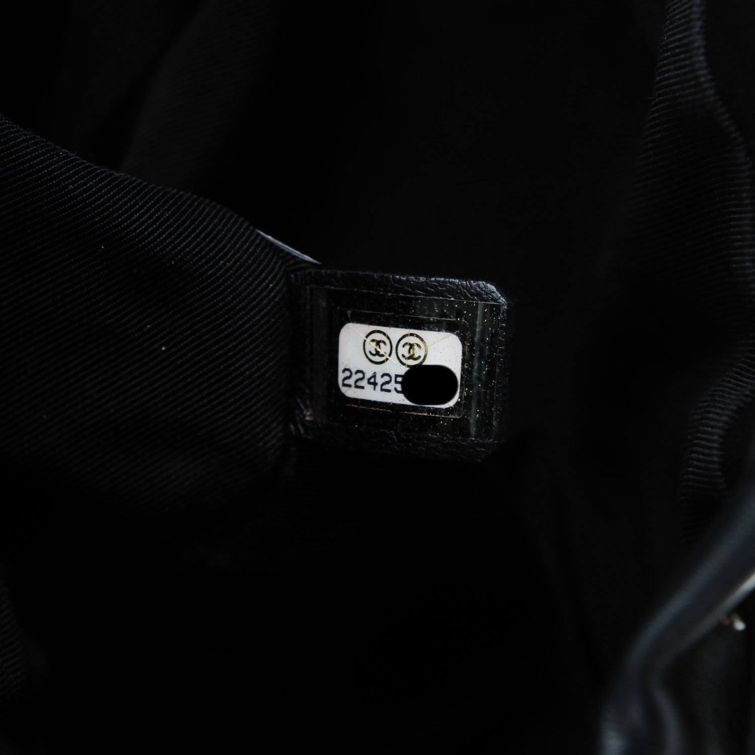 Chanel Calfskin Chevron Quilted Small Urban Spirit Backpack Black 8 of 8