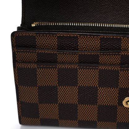 Louis Vuitton Damier Ebene Sarah Wallet NM 14 of 16