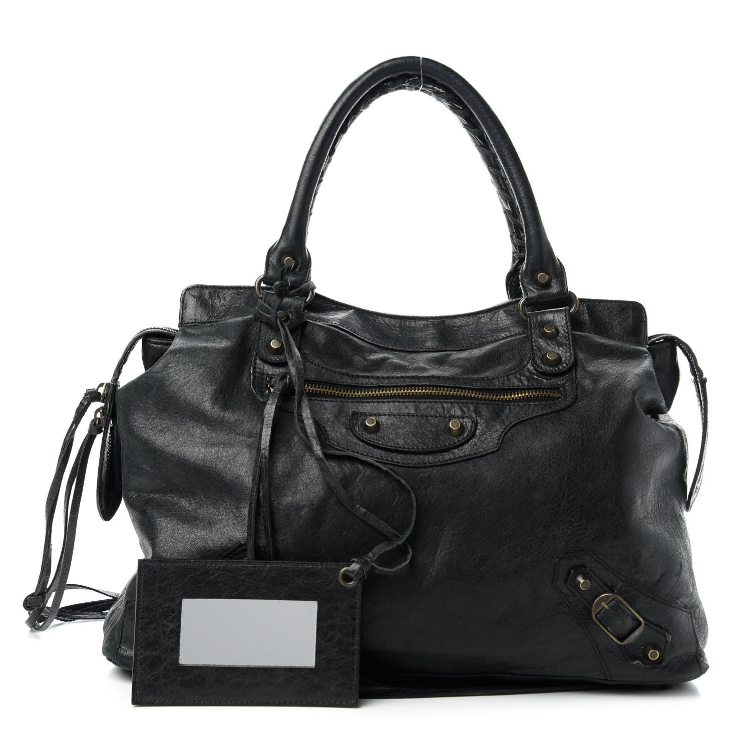 Balenciaga Agneau Classic Hardware Step Black 1 of 10