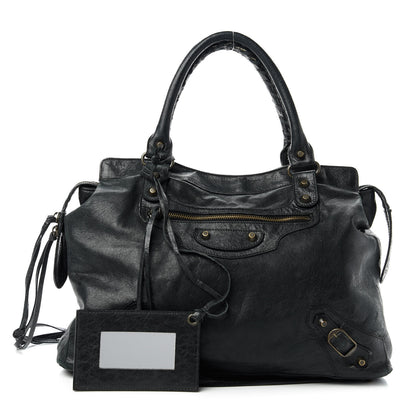 Balenciaga Agneau Classic Hardware Step Black 1 of 10