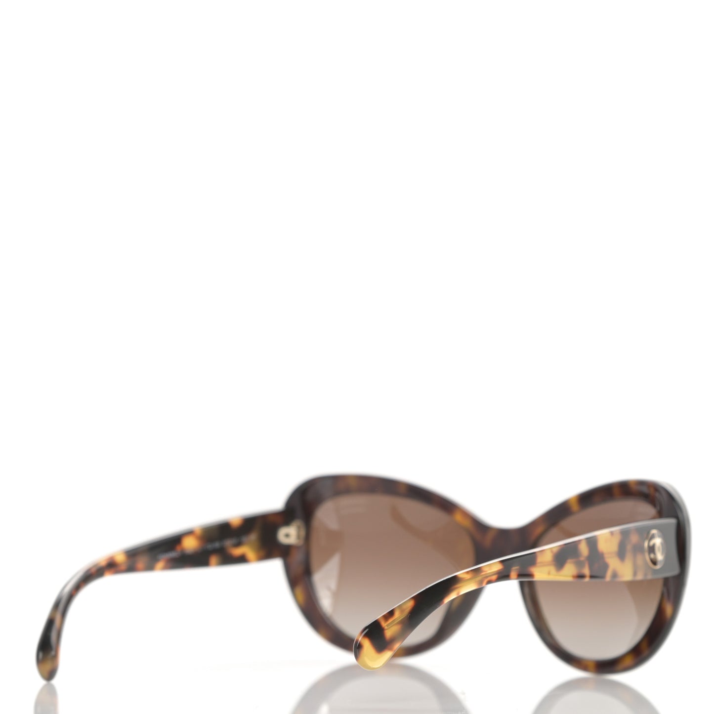 Acetate Polarized Cat Eye Sunglasses 5321 Tortoise