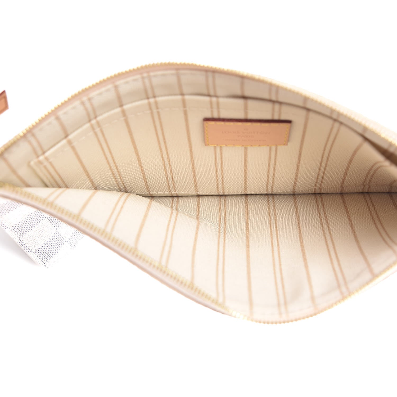 Louis Vuitton Damier Azur Neverfull MM GM Pochette 5 of 7