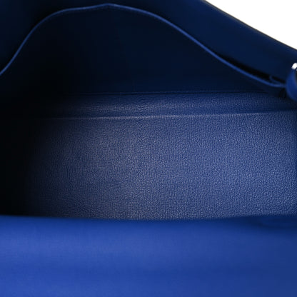 Hermes Togo Kelly Retourne 35 Bleu Electrique 5 of 12