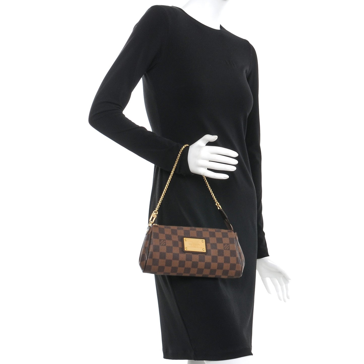 Damier Ebene Eva Clutch