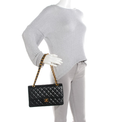 Chanel Caviar Quilted Medium Double Flap Black 2 of 9
