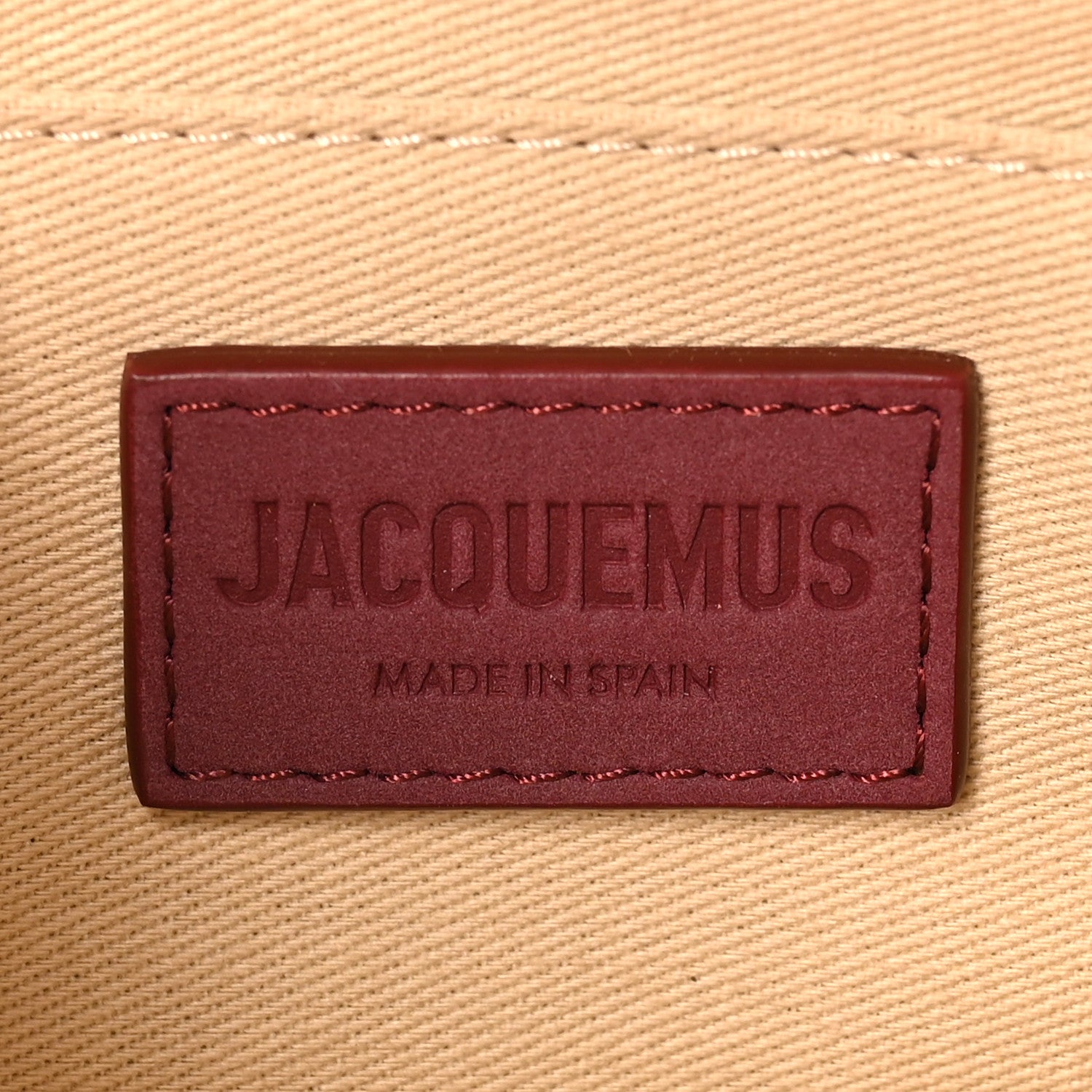 Jacquemus Nubuck Le Carinu Burgundy 6 of 9