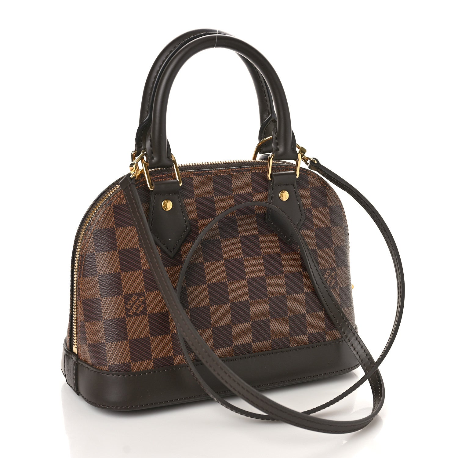 Louis Vuitton Damier Ebene Alma BB 3 of 9
