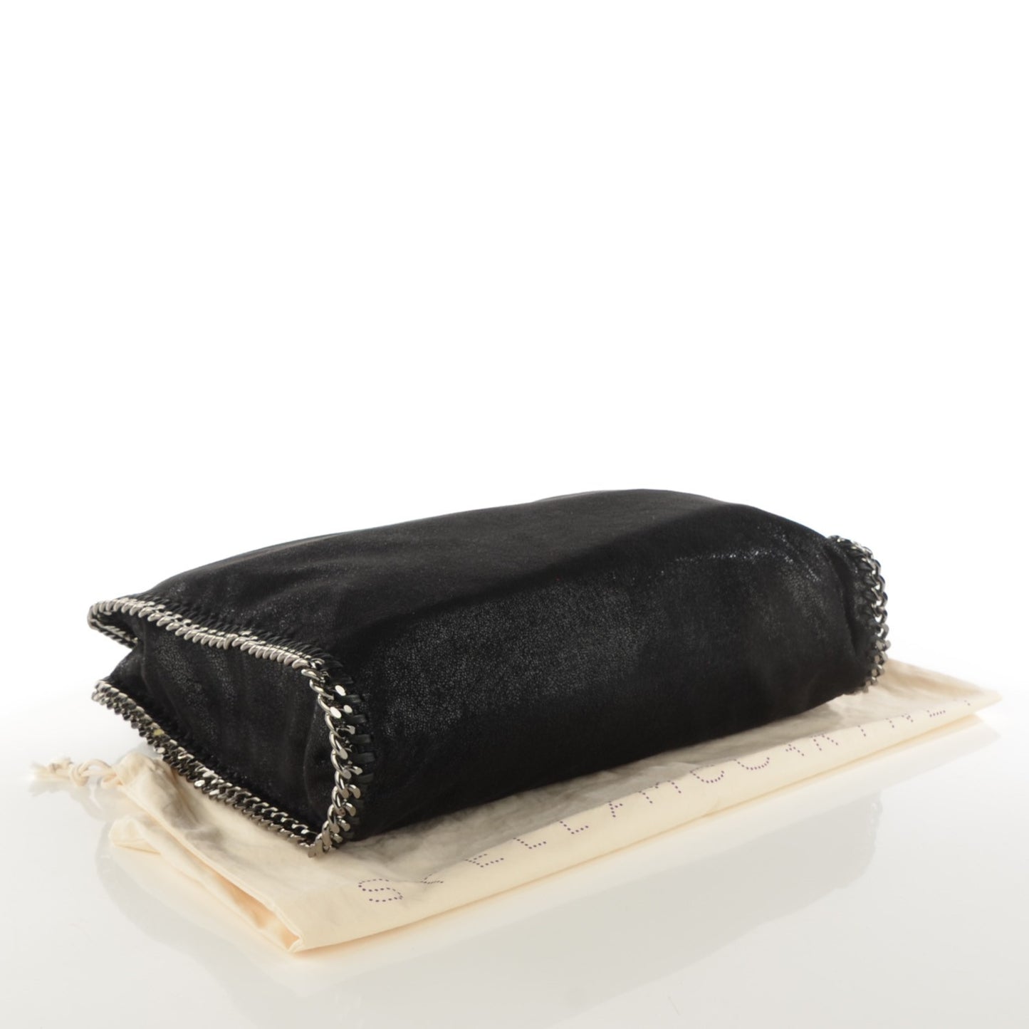 Shaggy Deer Small Falabella Tote Black