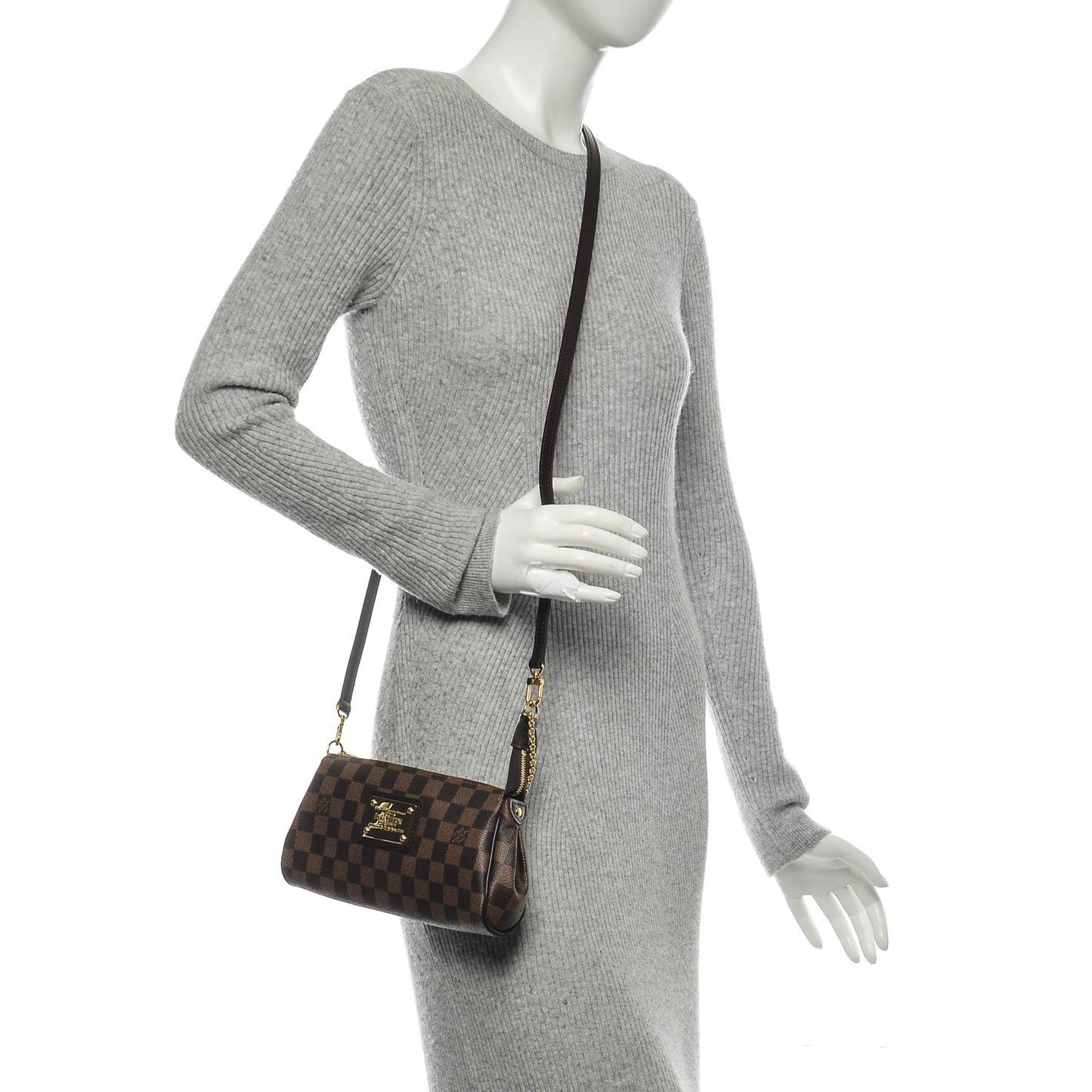 Damier Ebene Eva Clutch
