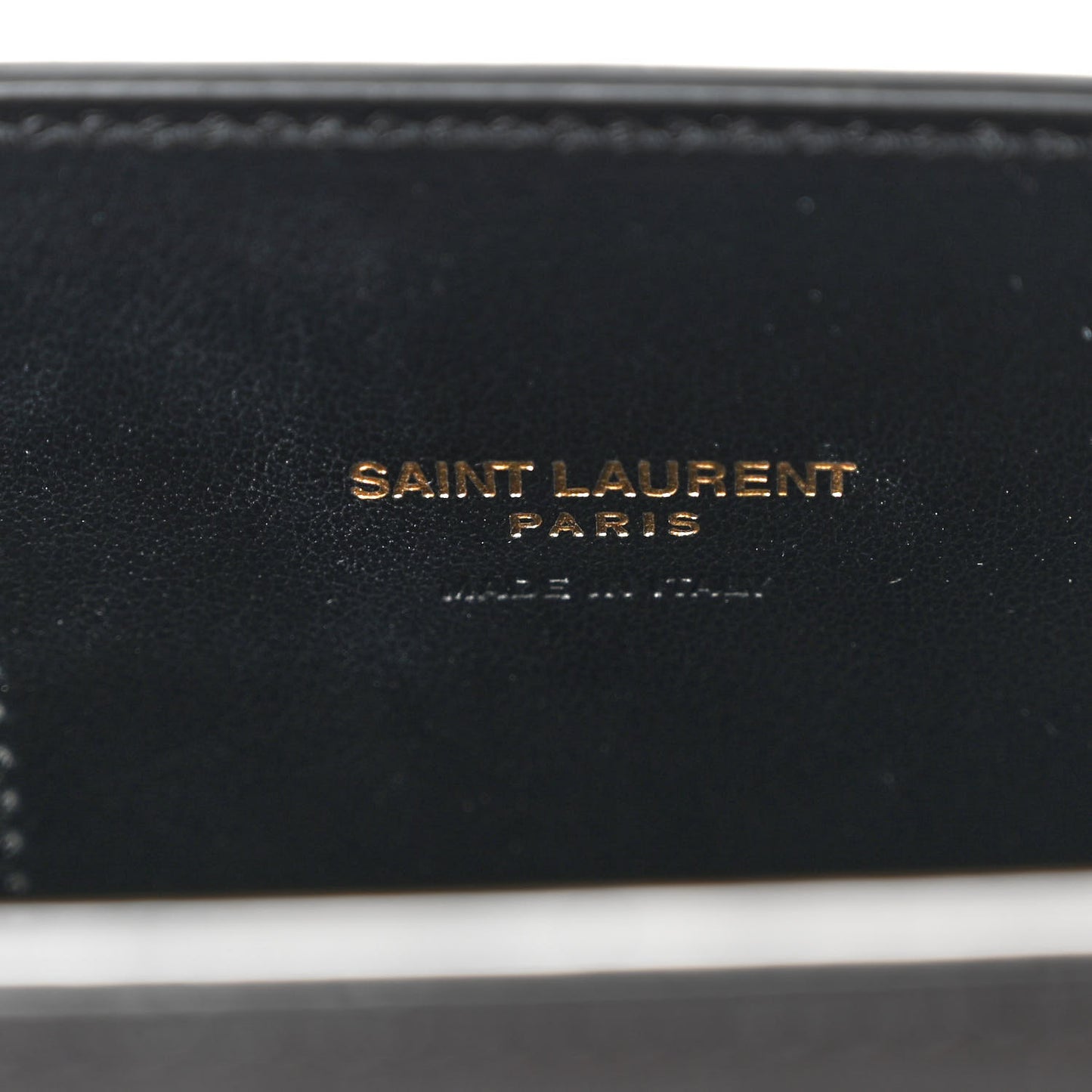 Calfskin Crocodile Embossed Nano Sac De Jour Black