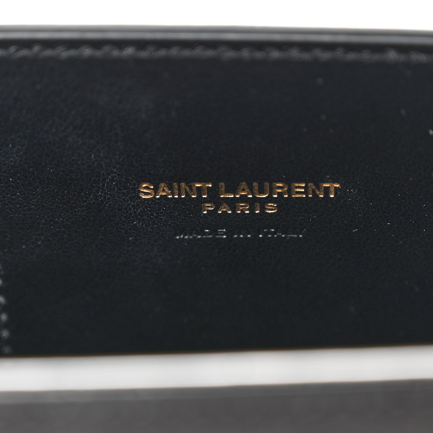 Saint Laurent Calfskin Crocodile Embossed Nano Sac De Jour Black 6 of 10
