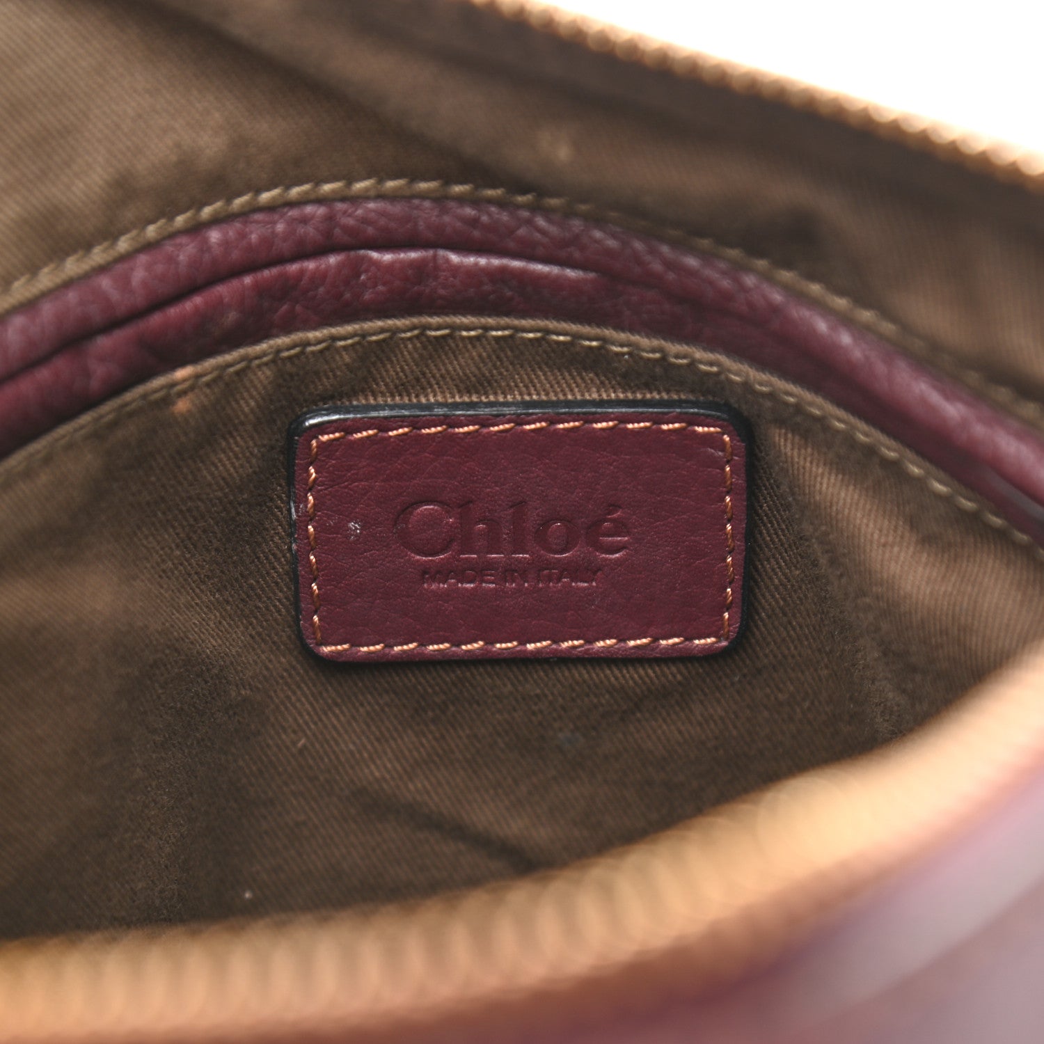 Chloe Calfskin Medium Marcie Satchel Wild Purple 6 of 10
