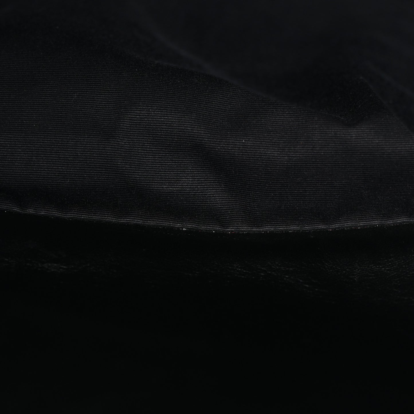 Sheepskin Matelasse Chevron Monogram Large College Satchel Black