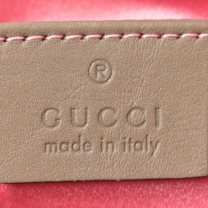 Gucci Velvet Matelasse Small GG Marmont Chain Shoulder Bag Taupe 6 of 13