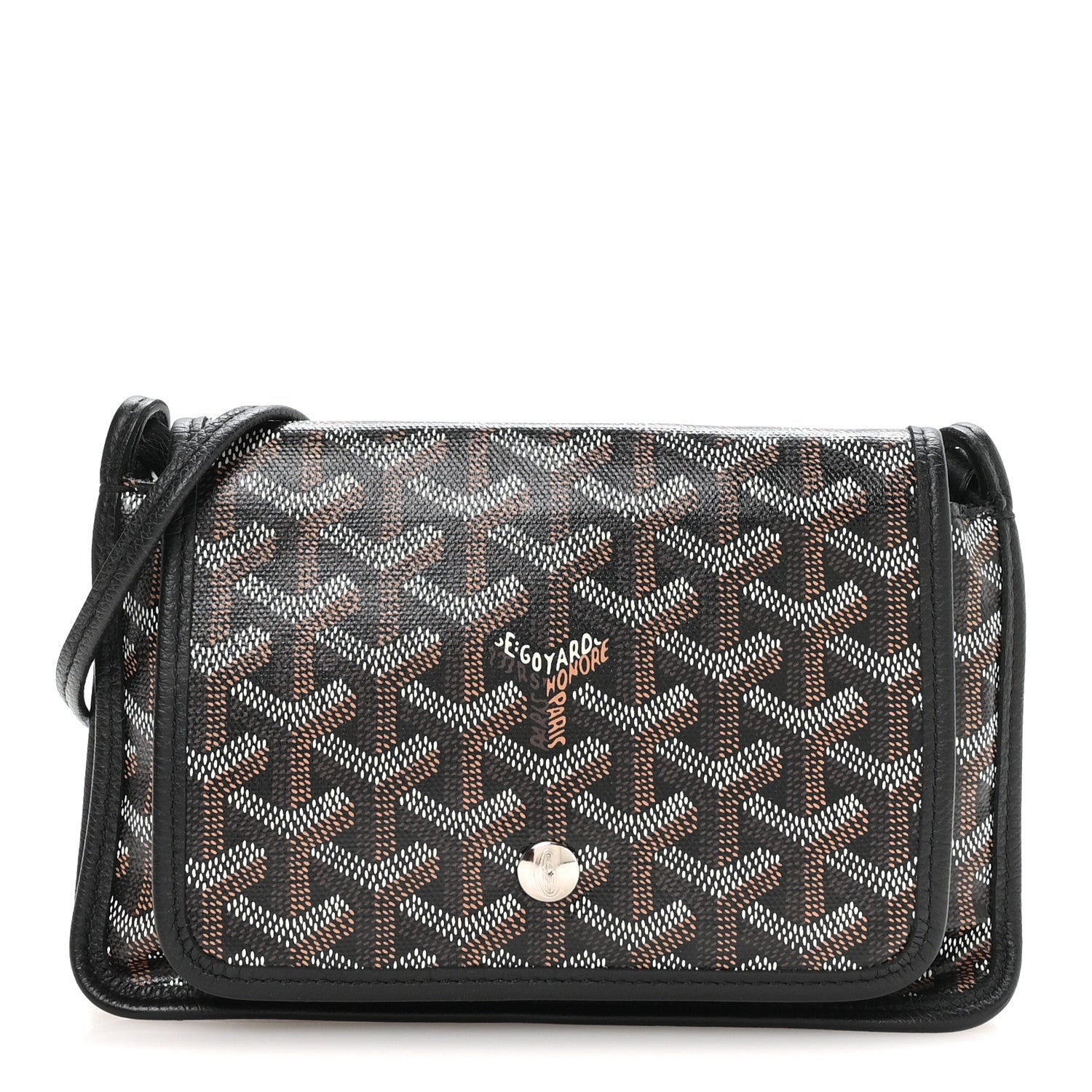 Goyard Goyardine Plumet Wallet Clutch Black 1 of 10