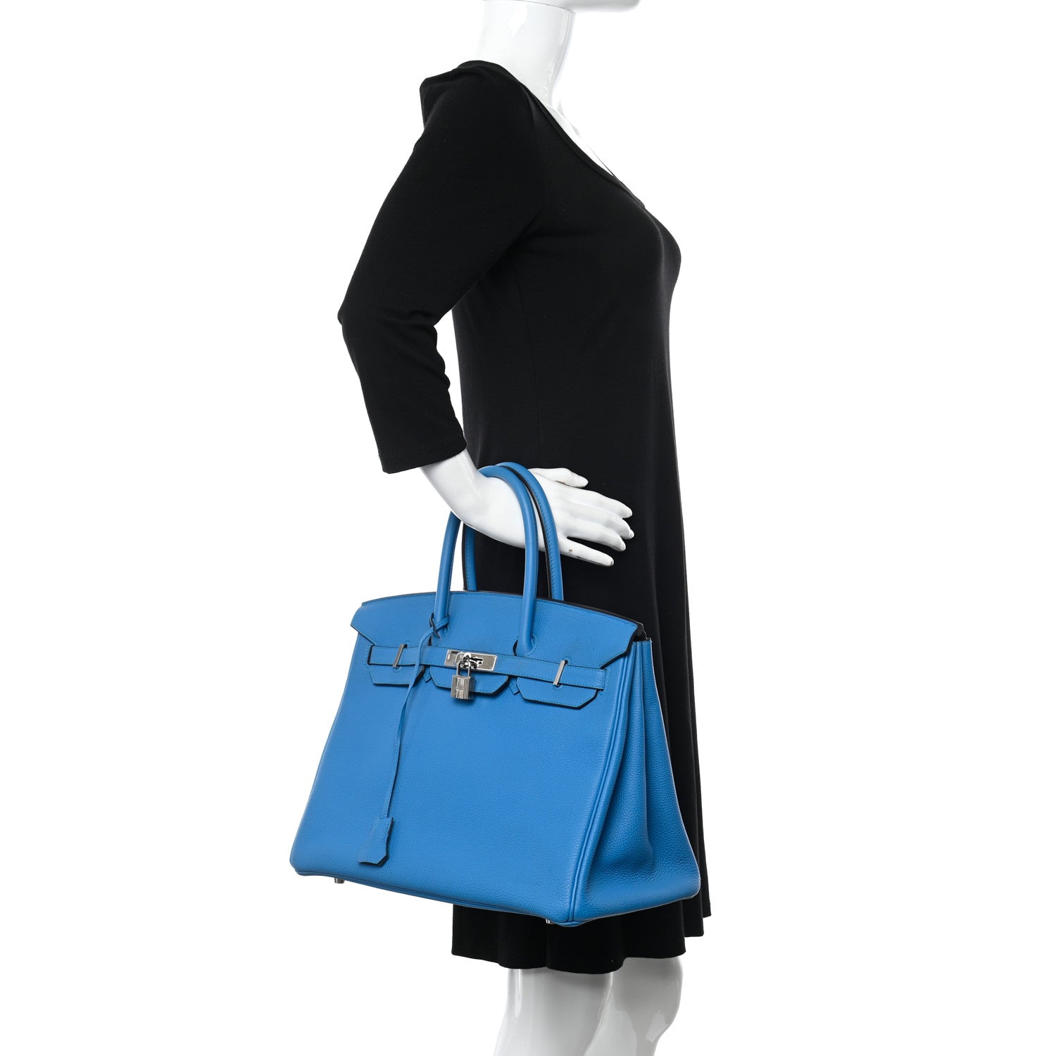 Hermes Togo Verso Birkin 35 Bleu Zanzibar Malachite 2 of 15