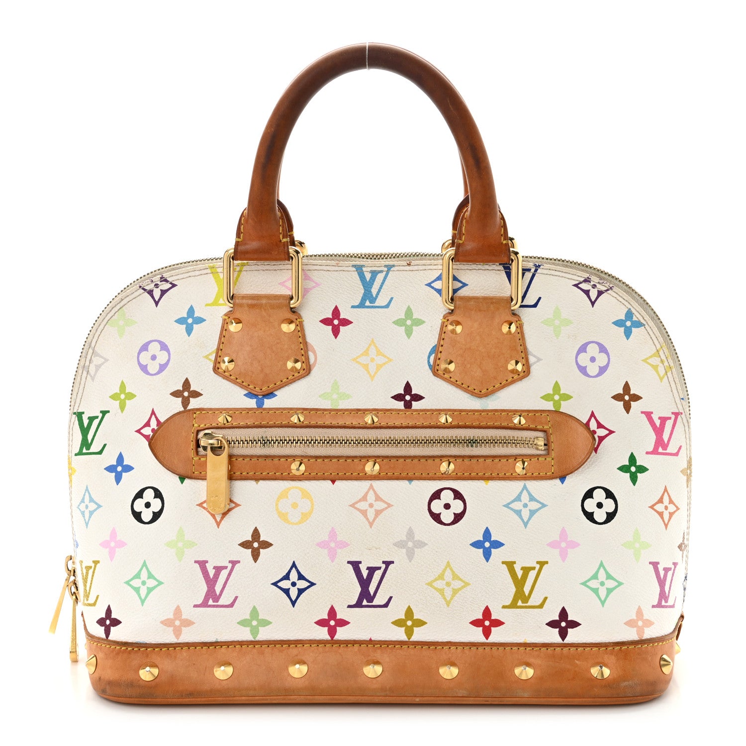 Louis Vuitton Monogram Multicolor Alma White 1 of 11