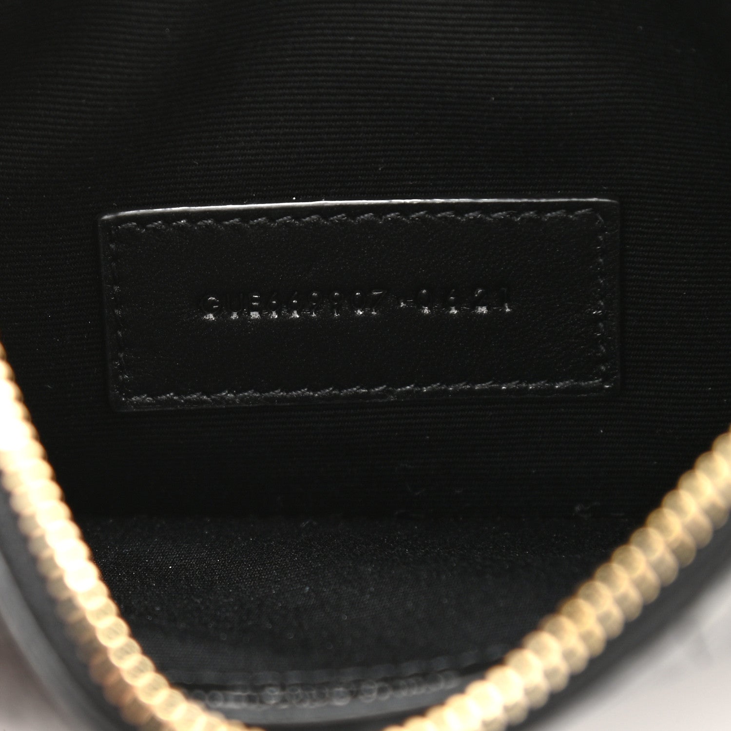 Saint Laurent Snakeskin Pouch With Chain Black 7 of 11