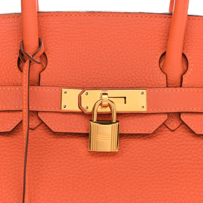 Hermes Togo Birkin 30 Feu 8 of 13