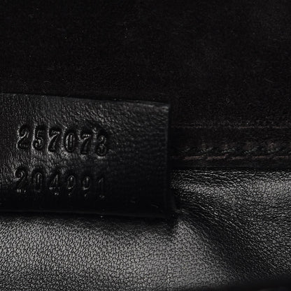 Gucci Patent Microguccissima Small Broadway Clutch Black 7 of 7