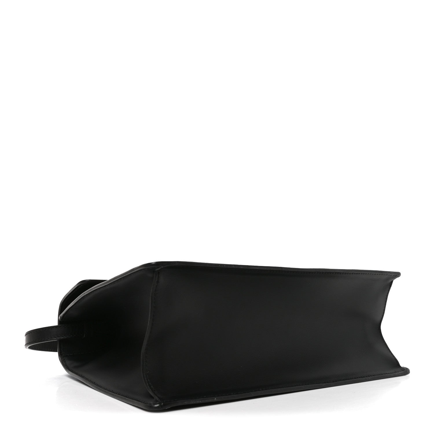 Gucci Calfskin Medium Sylvie Top Handle Bag Black 4 of 10