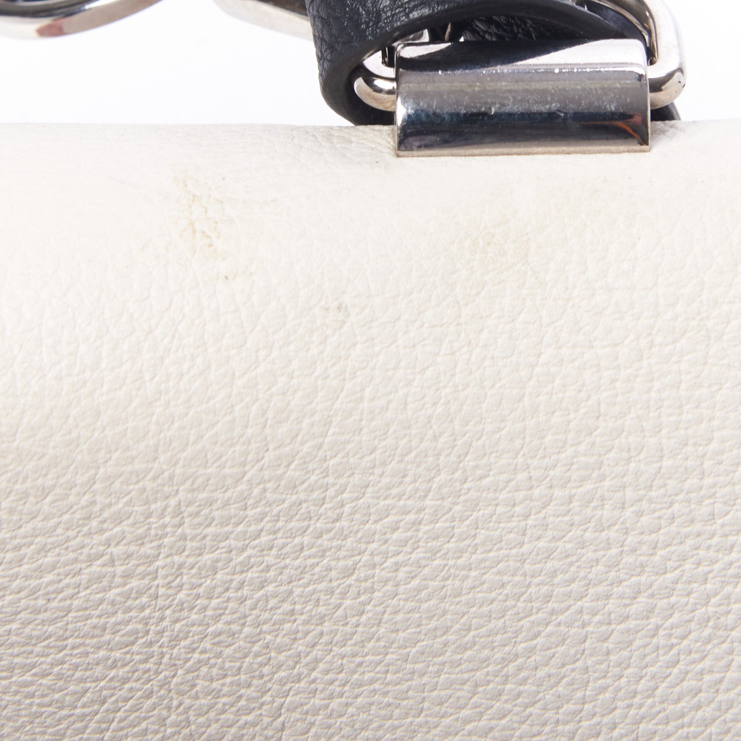 Louis Vuitton Calfskin Mechanical Flowers Lockme II Black White 10 of 11