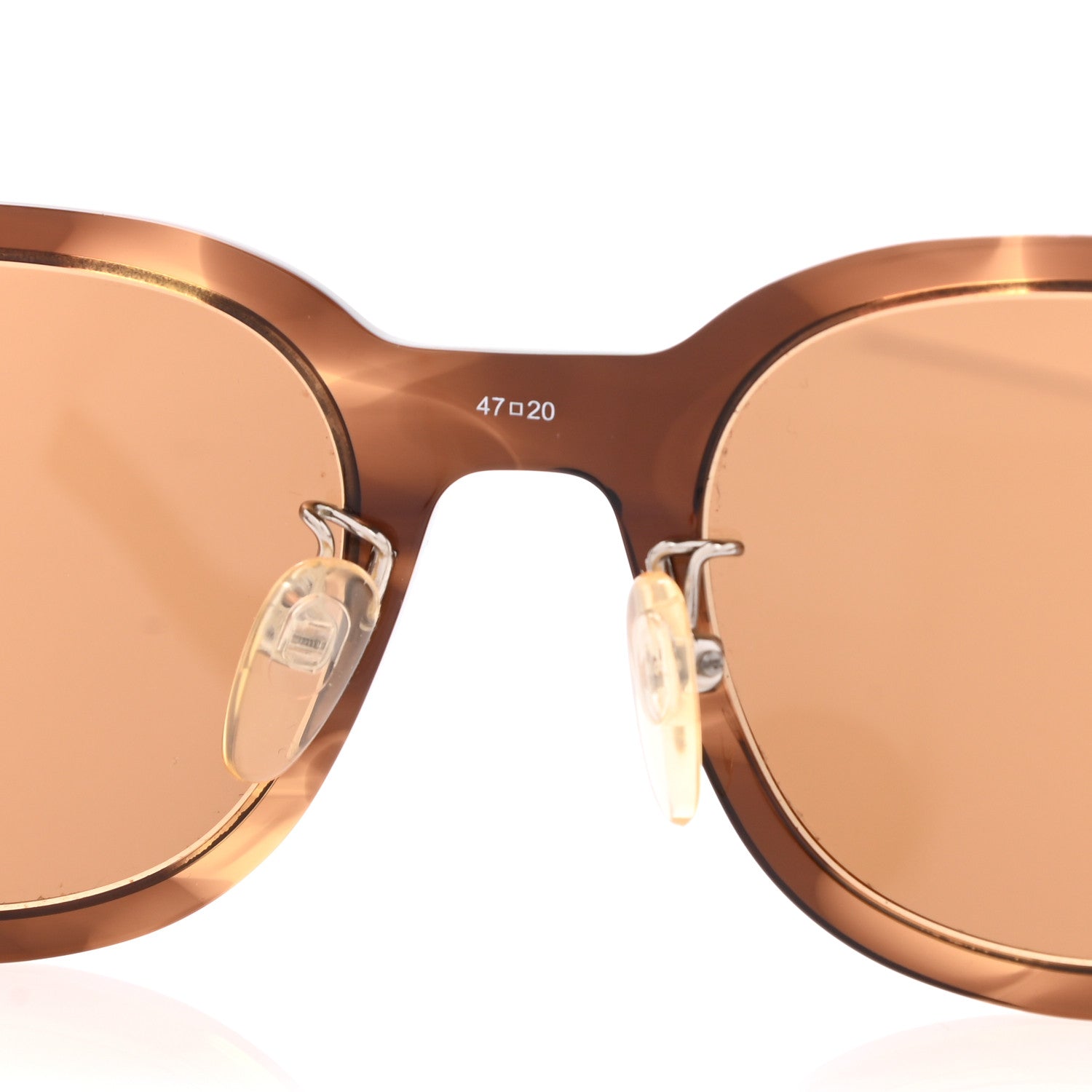 Celine Acetate Studded Sunglasses CL 41459 Beige 7 of 8