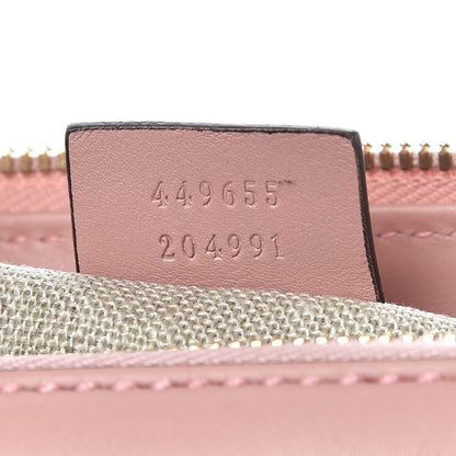 Gucci Soft Microguccissima Medium Zippered Satchel Soft Pink 9 of 9