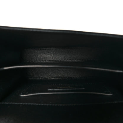 Saint Laurent Grain de Poudre Mini Classic Monogram Cassandra Top Handle Black 5 of 10