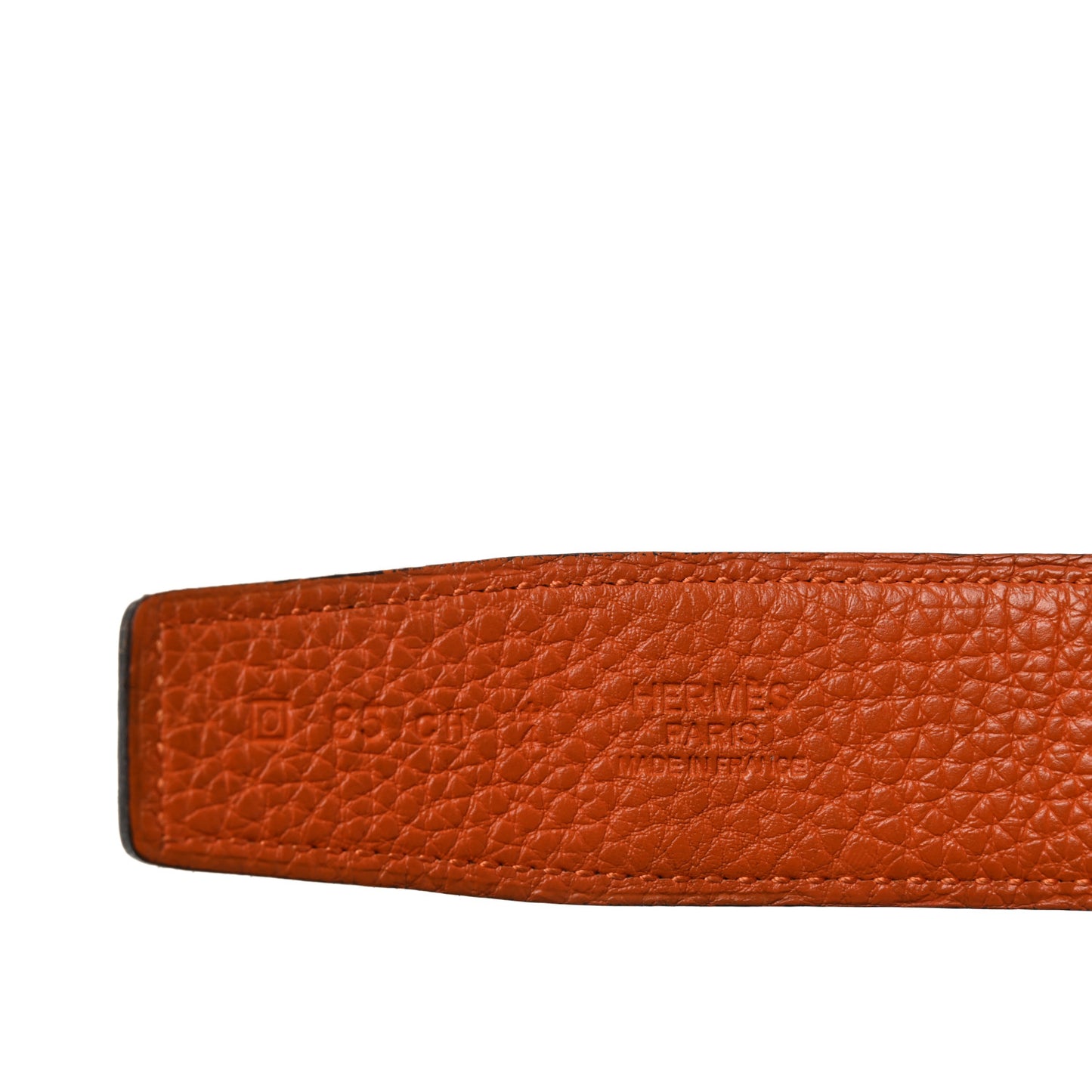 Box Togo 32mm Martelee Constance Belt 85 Black Orange