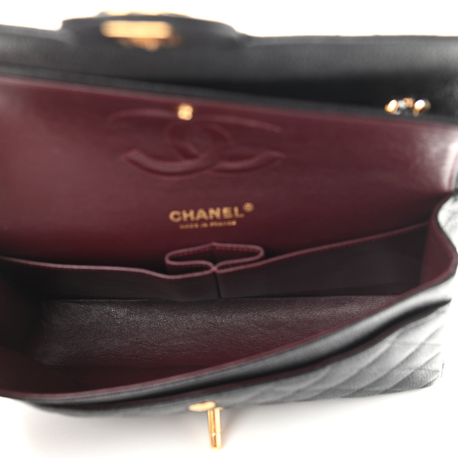 Chanel Caviar Quilted Medium Double Flap Black 5 of 11
