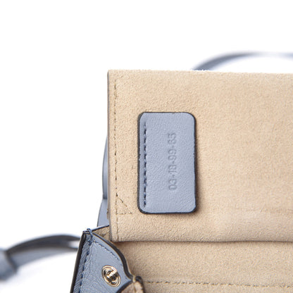 Chloe Suede Calfskin Mini Faye Bracelet Bag Washed Blue 7 of 8