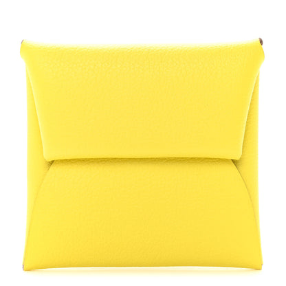 Hermes Evercolor Bastia Coin Purse Jaune De Naples Gold 1 of 7