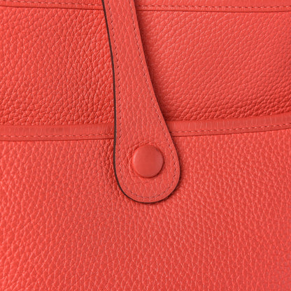 Hermes Taurillon Clemence Evelyne III PM Rose Jaipur 11 of 13