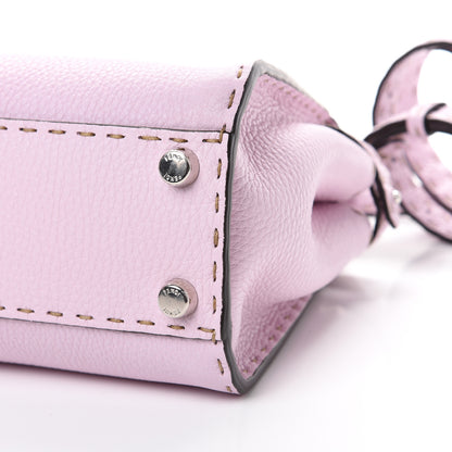 Fendi Cuoio Romano Selleria Mini Peekaboo Iconic Satchel Anemone 11 of 11