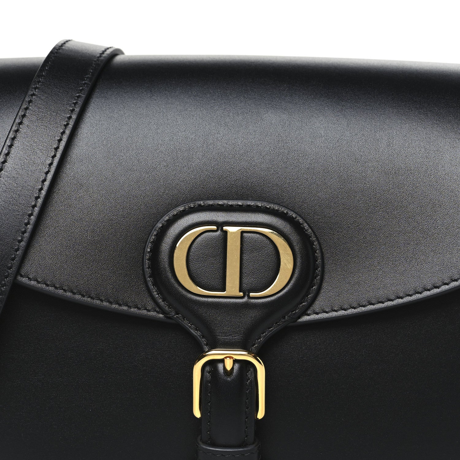 Christian Dior Box Calfskin Medium Bobby Flap Black 7 of 9
